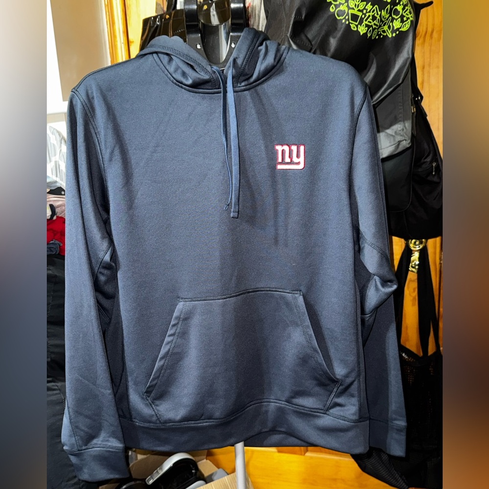 Dunbrooke I Men’s I Hoodie Red & White I NY Giants Patch